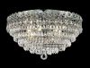 Crystal Ceiling Lamp cover in Polished Chrome Finish/Size:W35cm*H25cm