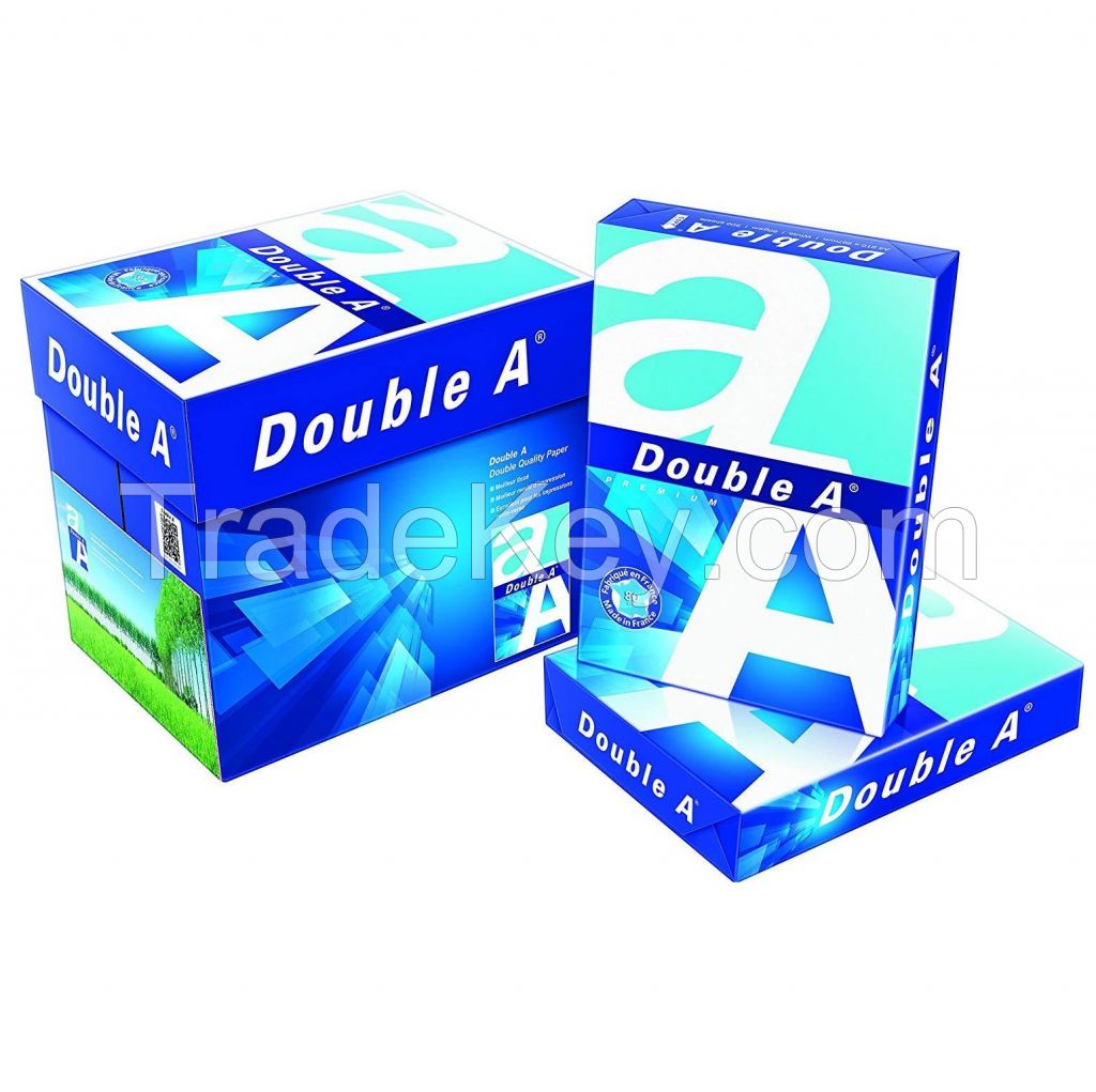 Wholesale Wood Pulp Double- A Printing Paper White A4 Size 500 Sheets 70 75 80 Gsm Copy A4 Paper