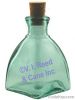 6.8 oz Seaglass Green Diamond Bottle