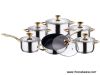 Комплект Cookware нержавеющей стали