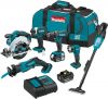 Makitaz XT614SX1 18V LXTÂ® Lithium-Ion Cordless 6-Pc. Combo Kit (3.0Ah)