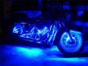 Motorcycle led lights-6PCS RGB LED-Control Car Light Atmosphere Strip Kits