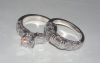 4.76 carats diamond bridal jewelry set ring