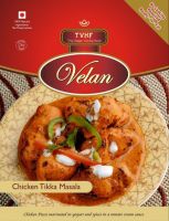подготавливайте для еды еды Tikka Masala 100% цыпленка Halal никакой варить не требовал готового для еды индийских ед