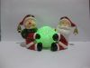 X'mas Санта и снеговик с шариком, RGB (включите), керамическим, гончарней