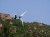 генераторы энергии ветра aerogenerator и панель солнечных батарей