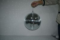 Водить серебром вращая шарик зеркала диско с крюком 24inch диаметра 60cm безопасным на бортовом сертификате Ce