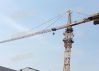 8t topkit hammer head tower crane TC6013 60m jib self erecting construction crane QTZ series used in Indonesia
