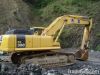 사용된 komatsu pc350 크롤러 굴착기