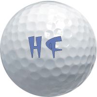 Двухкусочные шары для игры в гольф