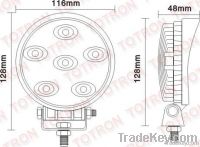 4" свет работы СИД 18w 9-32v круглый