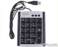 Чалькулятор клавиатуры численной кнопочной панели Usb 22 ключей многофункциональный