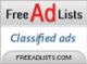 FreeAdLists - Free Classified Ads