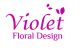 Violet Floral Design