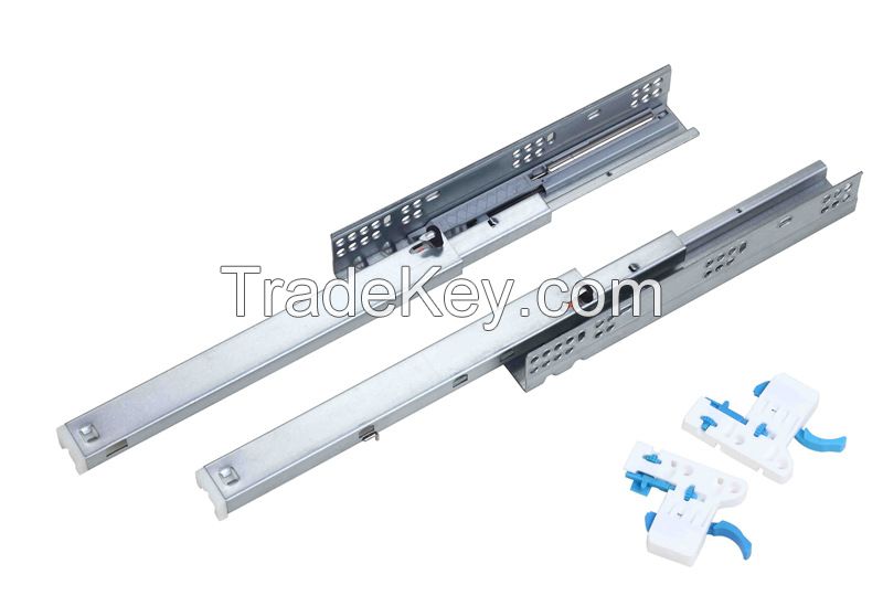 full extension concealed soft close drawer slide with CL clips