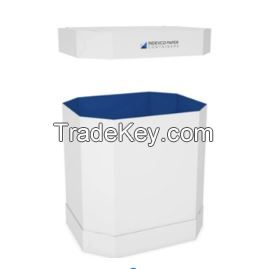 Bulk Bin With Double Cover