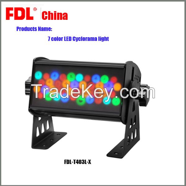 7 color LED Cycolrama light