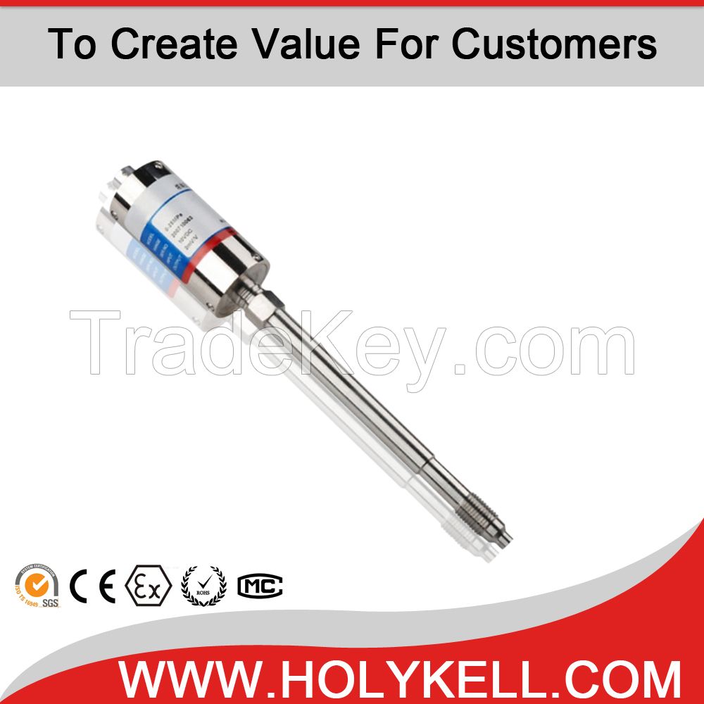 Holykell HPT124 0-1000bar 400C high temperature melt pressure transmitter