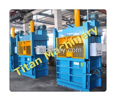 hydraulic vertical baler with automatic tying for sale