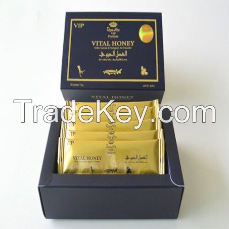 Vip Vital Honey (One Box -12 Sachets x 15 grams)
