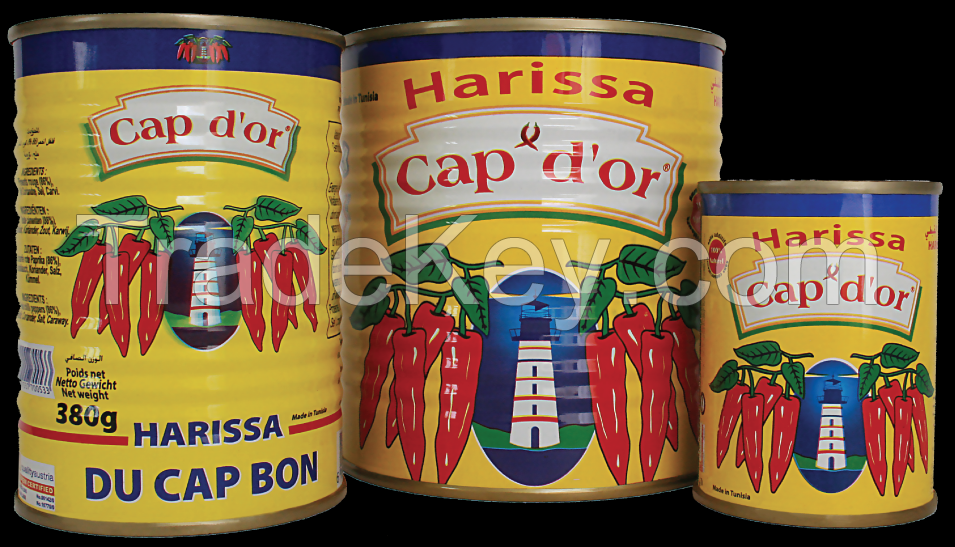 Health food canned Harissa Sauce