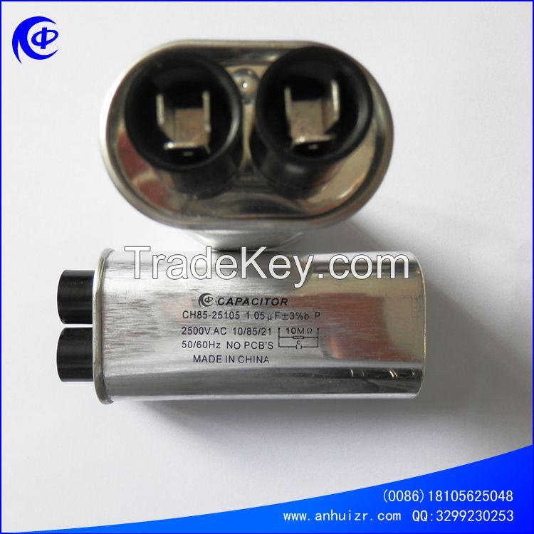 CH85 Metallized Film Capacitors Microwave Oven Capacitors