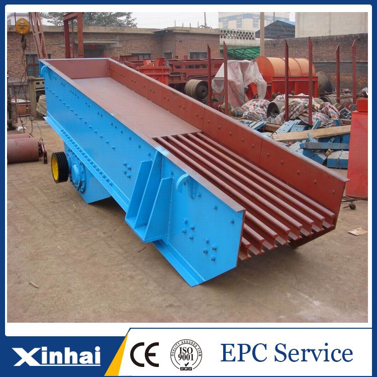 China mining ZSW vibrating feeder machine , vibratory feeder Equipment