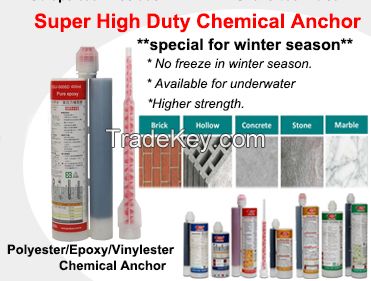 Super High Duty Chemical Anchor (for winter season)