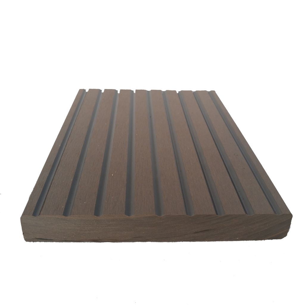 Outdoor wood plastic floor waterproof plank board Hollow square hole floor Plastic wood floor outdoor floor