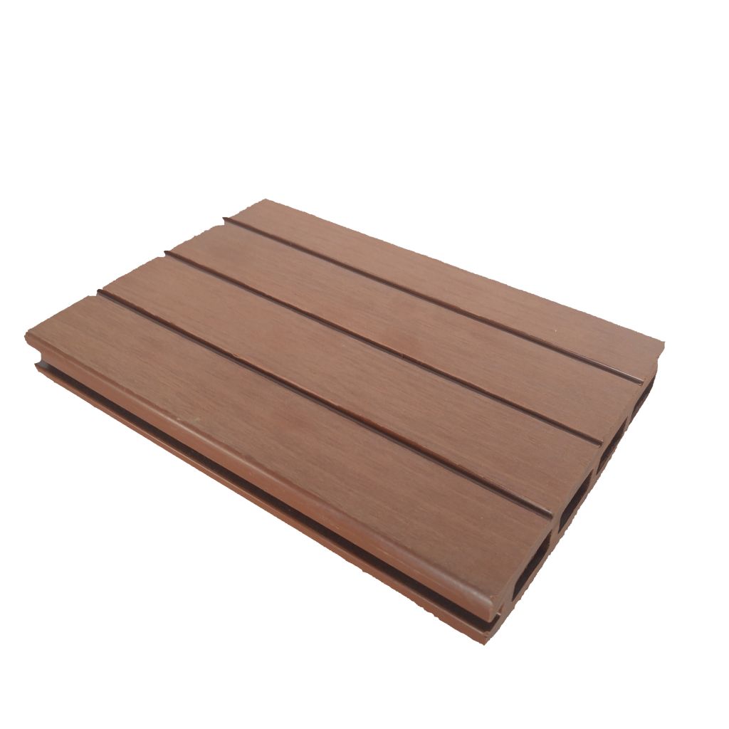 Plastic wood flooring, wood-plastic composite board, park garden plank floor, environmental protection building board