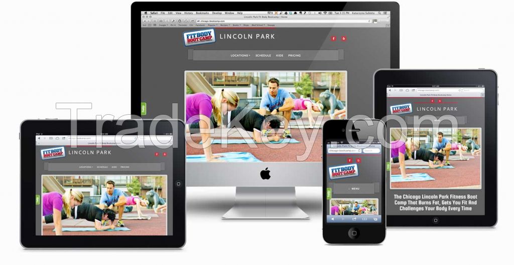 Responsive Website Developing