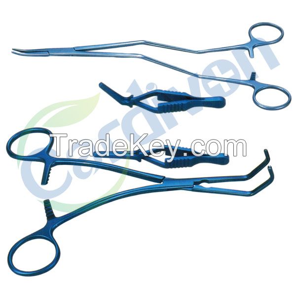 Cardiovascular Titanium Surgical Instruments (Clamp)