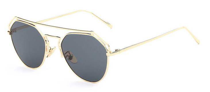 Wholesale aviator sunglasses metal frame fashion sunglasses for women and men