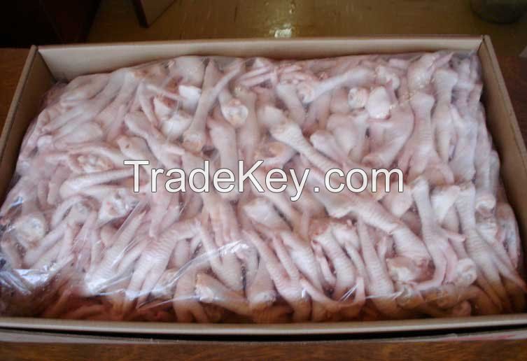 Chicken Feet and Chicken Paws, Grade A Processed