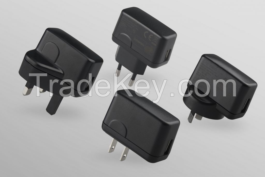 Sell 5W USB adapter, UL/FCC/CE/GS/TUV/SAA approved, Free sample available