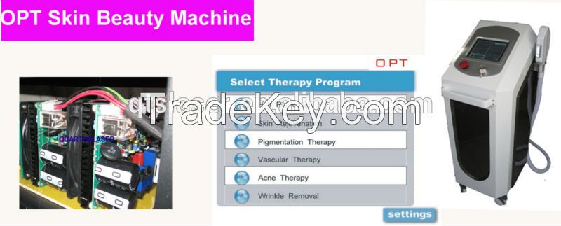 vertical OPT hair removal machine on sale