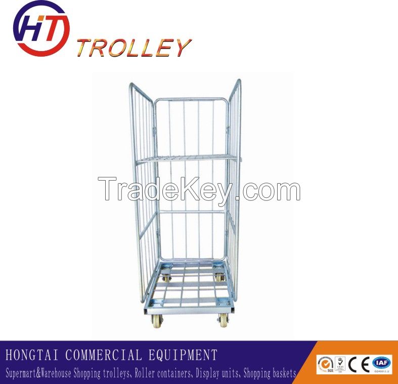 heavy duty cargo trolley for warehouse
