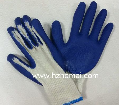 Smooth Latex Coated Construction Work Glove