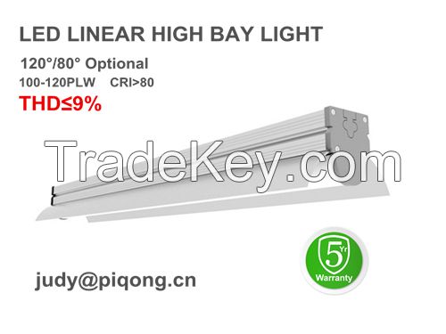 China manufacturer 40W 60W 72W 5ft led linear high bay light retrofit