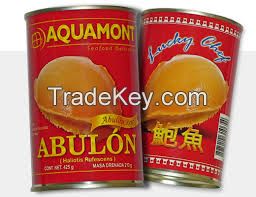 CANNED ABALONE, DRIED CANNED ABALONE, FROZEN ABALONE