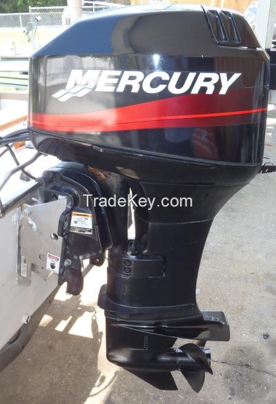 25 hp Mercury 4 Stroke Remote Outboard Boat Engine For Sale