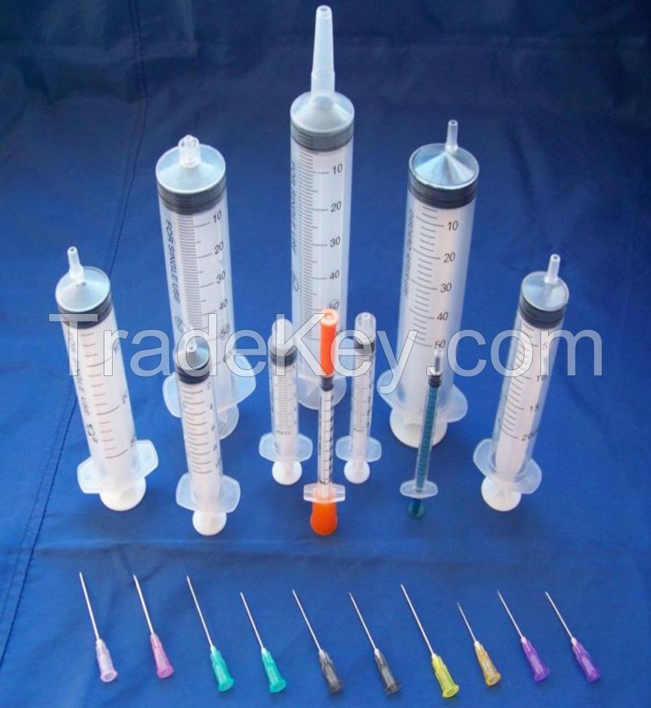 BD Disposable Plastic Syringe with Needle