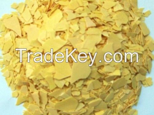 Sodium Sulphide Flakes Yellow Chips