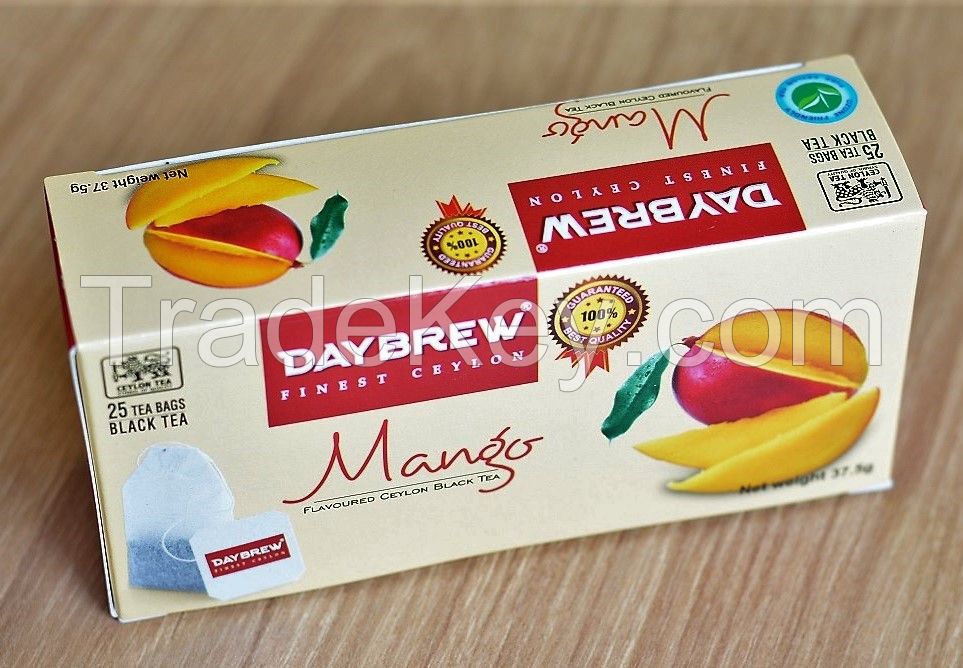 DAYBREW Mango Flavoured Black Tea (25 tea bags)