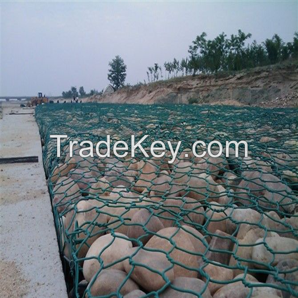 Hot galvanized gabion wall / gabion baskets/gabion cages/gabion/gabion retaining wall (Manufacturer)