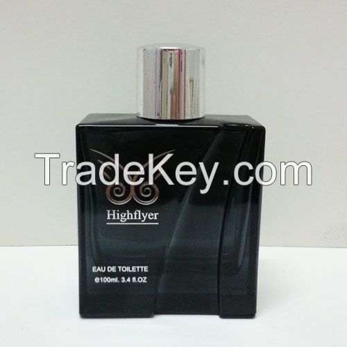 good quality glass perfume bottle for men