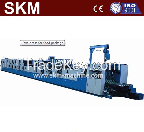 skm machine co, .Ltd Flexo press for food package