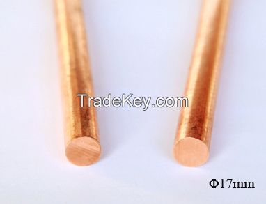 High purity oxygen-free copper rod