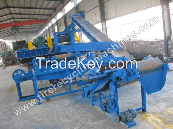 Large Scale Waste Tire Recycling Machines