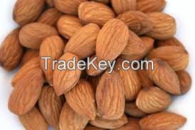 raw and roasted almond
